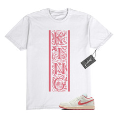1 White Guava Ice Pink Salt Sail Low T Shirt Match KVERT