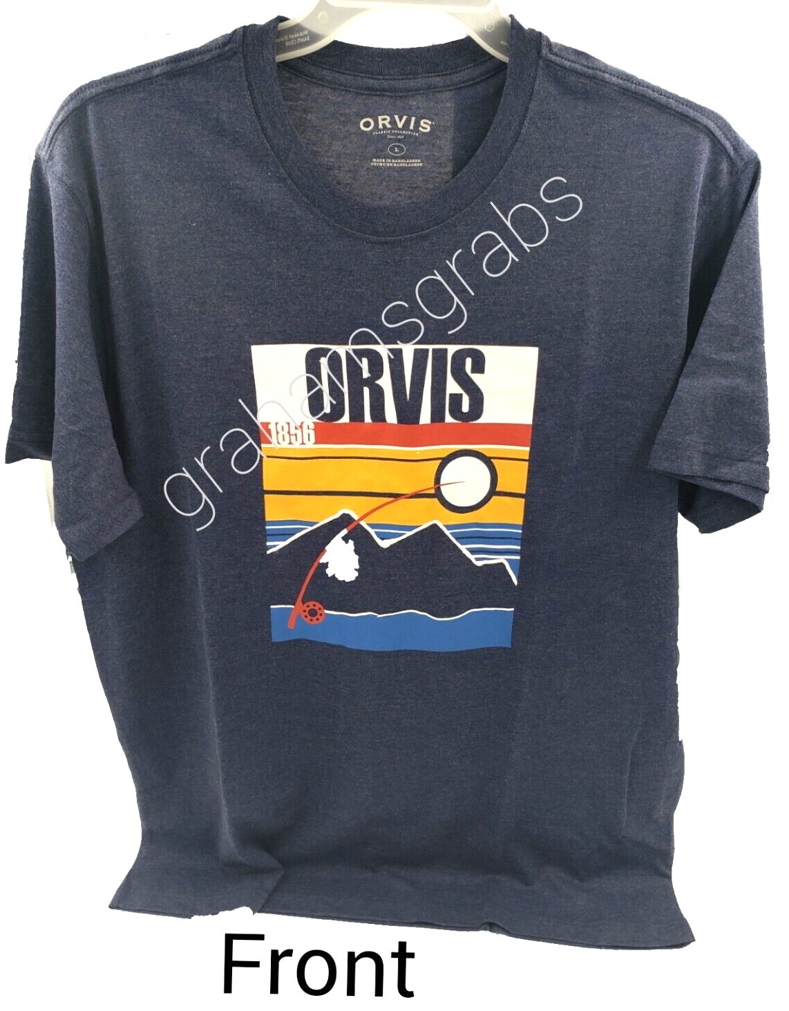 Men's ORVIS GRAPHIC T SHIRT FISHING OUTDOORS M, L, XL, XXL COLOR CHOICE gallery