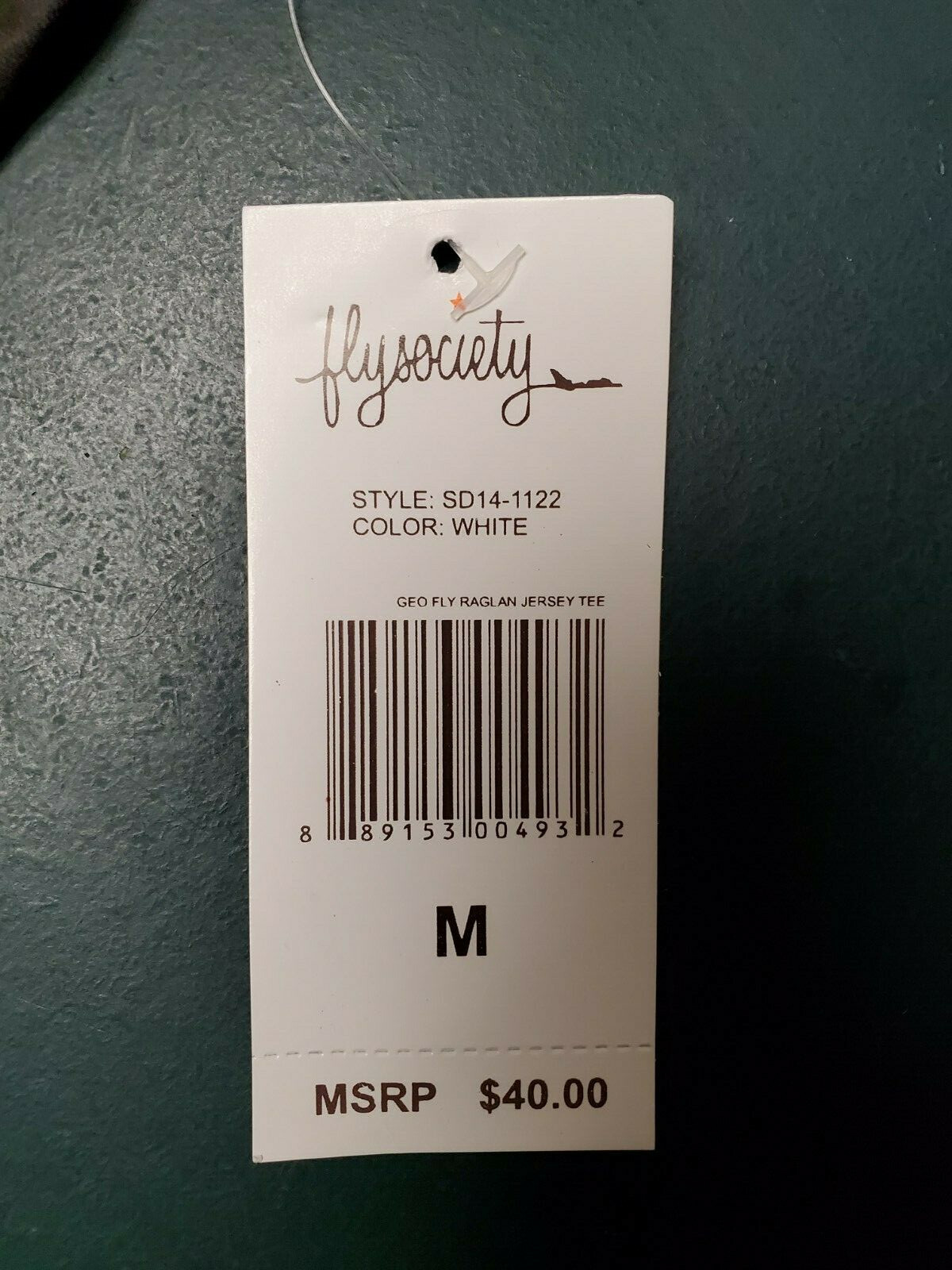 Men's FLY SOCIETY Half Sleeve Print T-Shirt NWT MSRP $40 Free Ship gallery