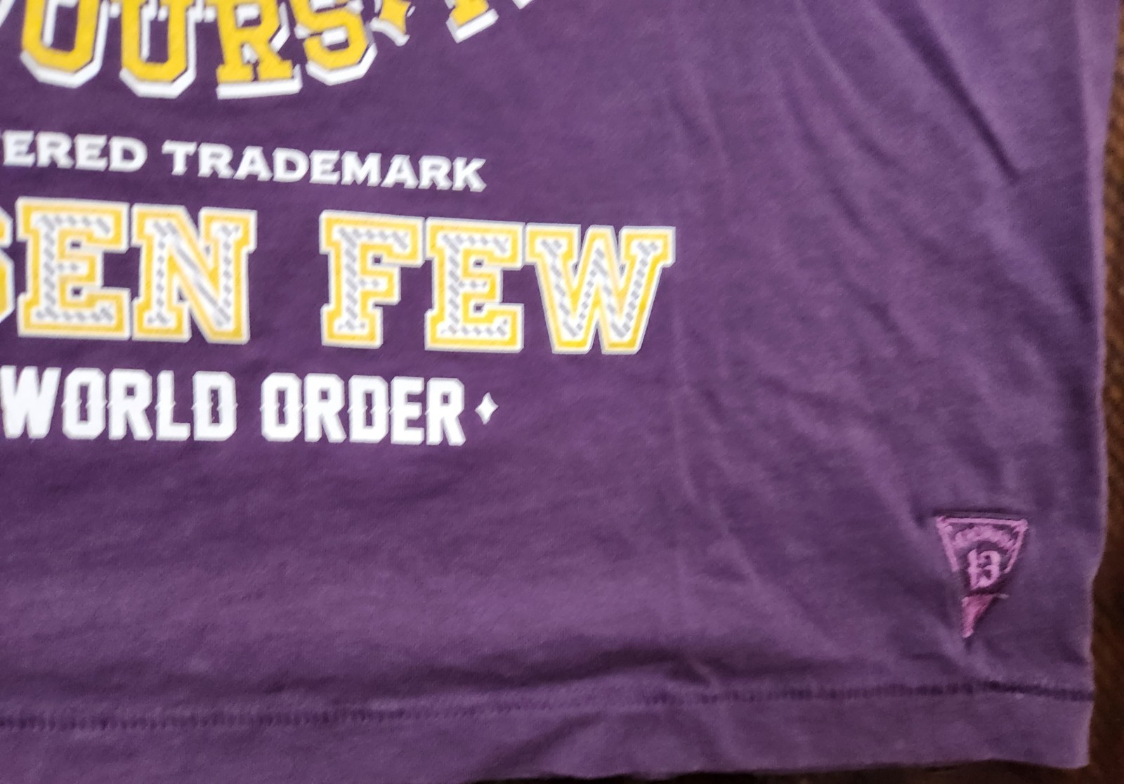 Headrush Fortune Favors The Brave Shirt Mens XL Purple gallery