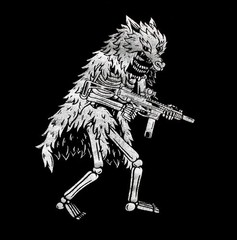 Battle Cat “You Can’t Kill The Boogeyman” Mens T Shirt Size L Next Level Black