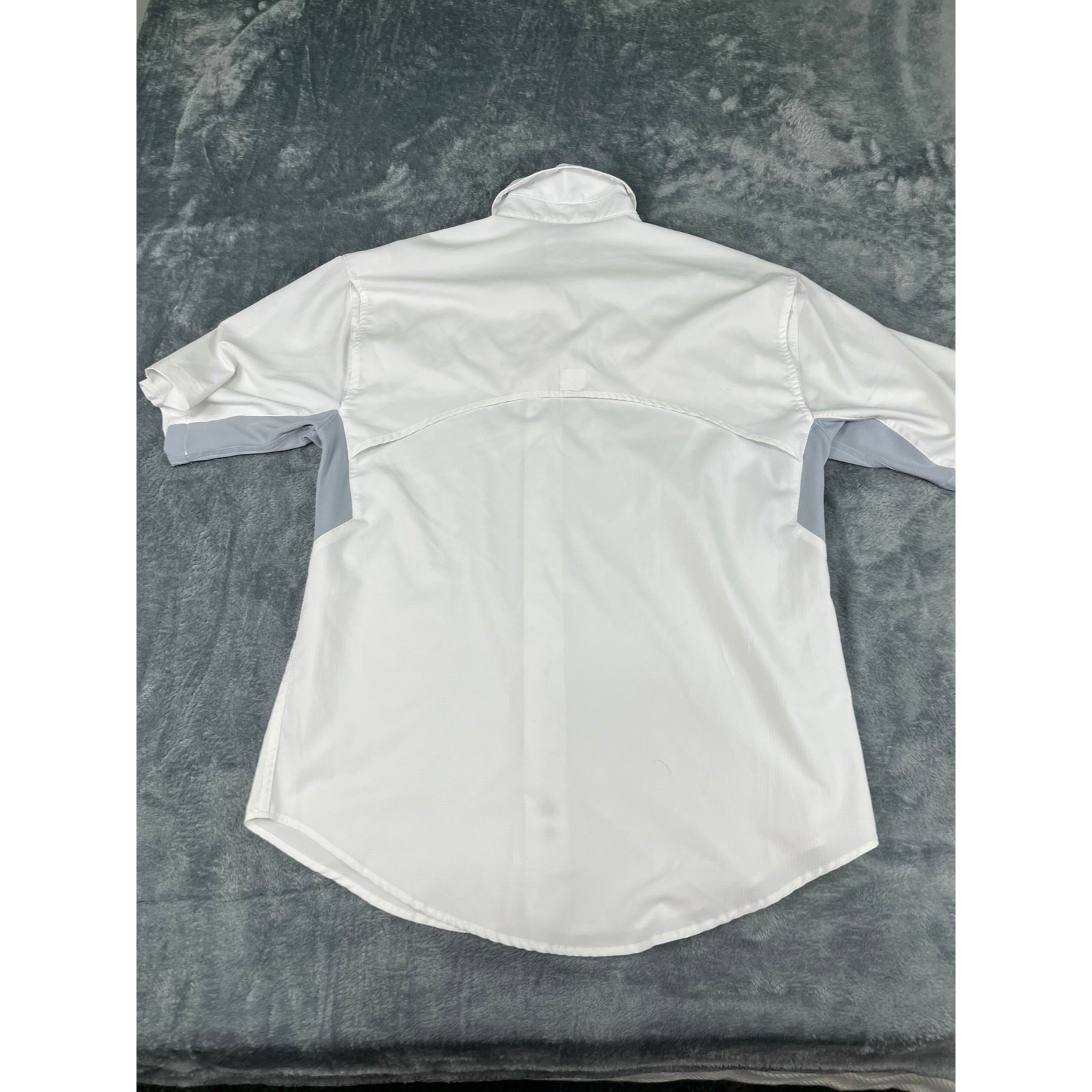 men's white Reel Legends fishing shirt size small Mariner 2 good condition gallery