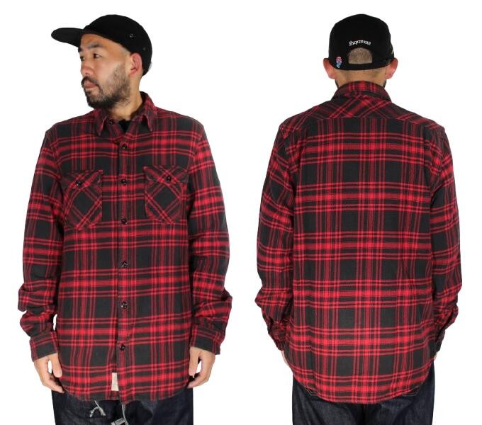 Ralph Lauren Denim & Supply Plaid Flannel Shirt L Cotton Made in India Japan gallery