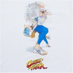 Street Fighter x Onitsuka Tiger Capcom Chun Li Kimberly Shirt XL Unisex 2183B147