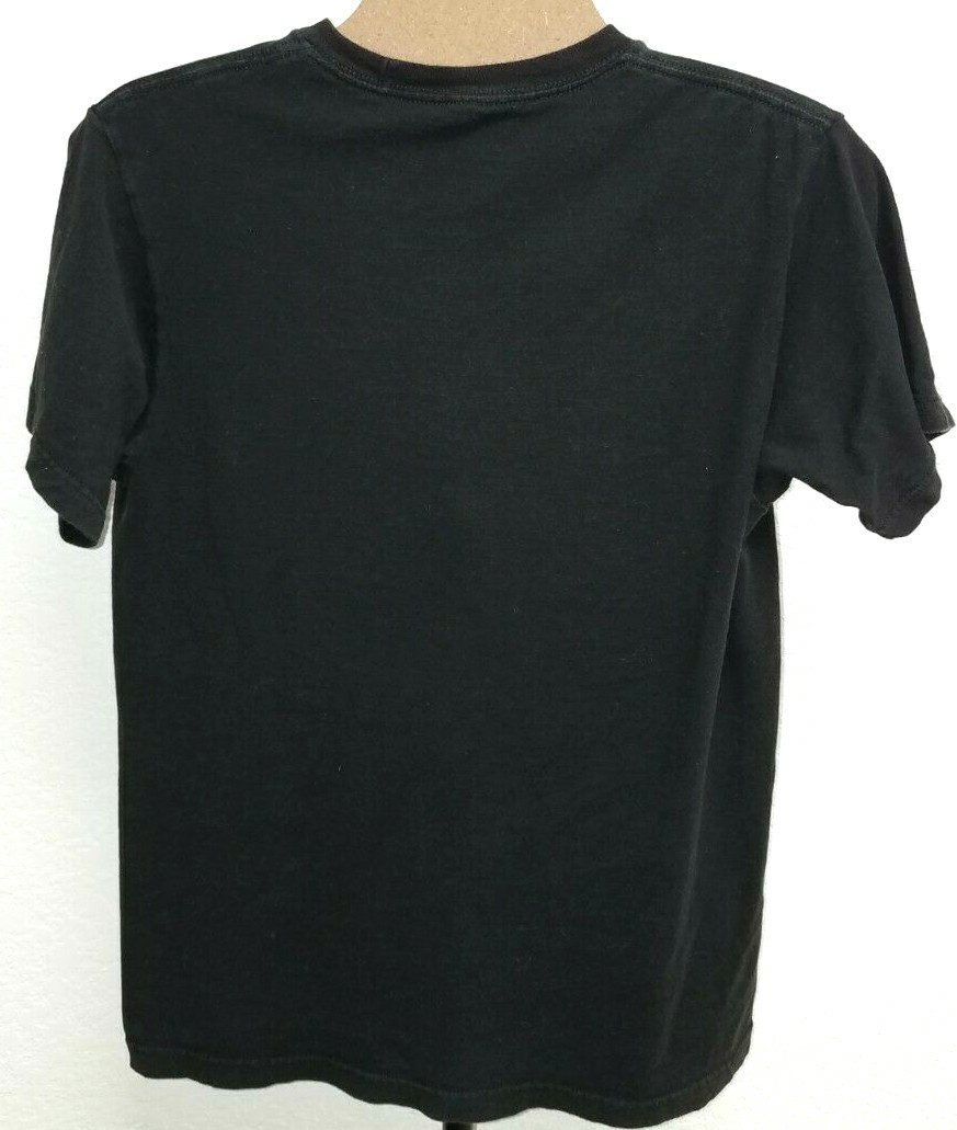 Men's Vintage "Rocky" Tee (no tags-see measurement) Black w/Rocky Graphic. gallery