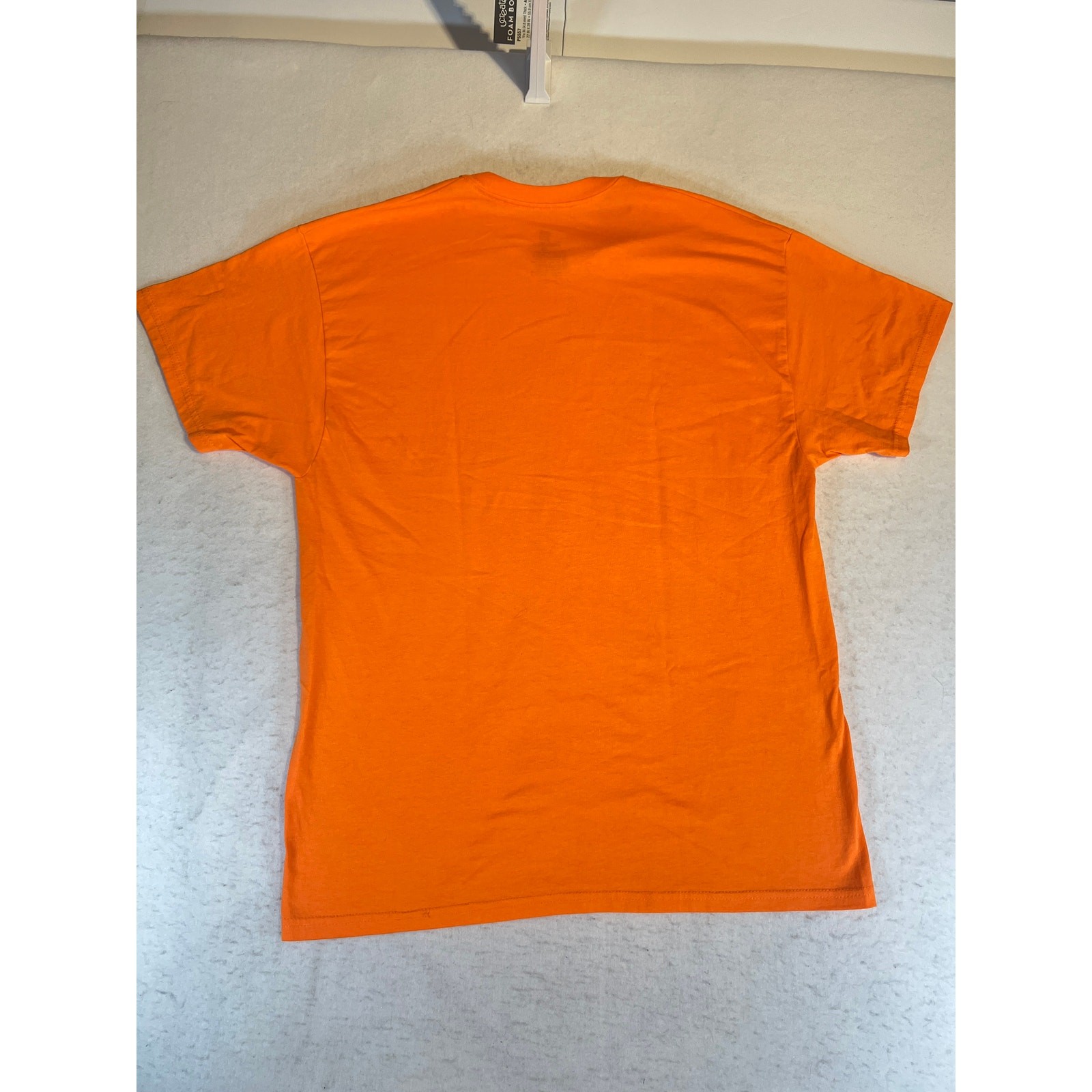 Hanes Comfort Blend Safety Orange T-Shirt Men's Large Cotton/ Poly 50/50 Hunting gallery