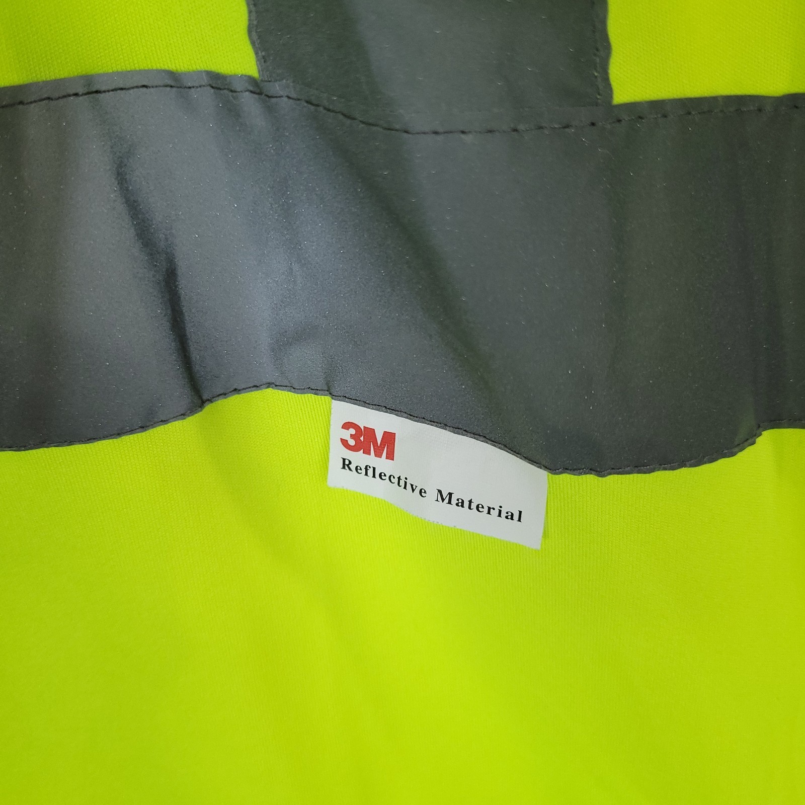 Walls Men’s High Visibility Safety T-Shirt ANSI 2 Yellow Medium Polyester gallery