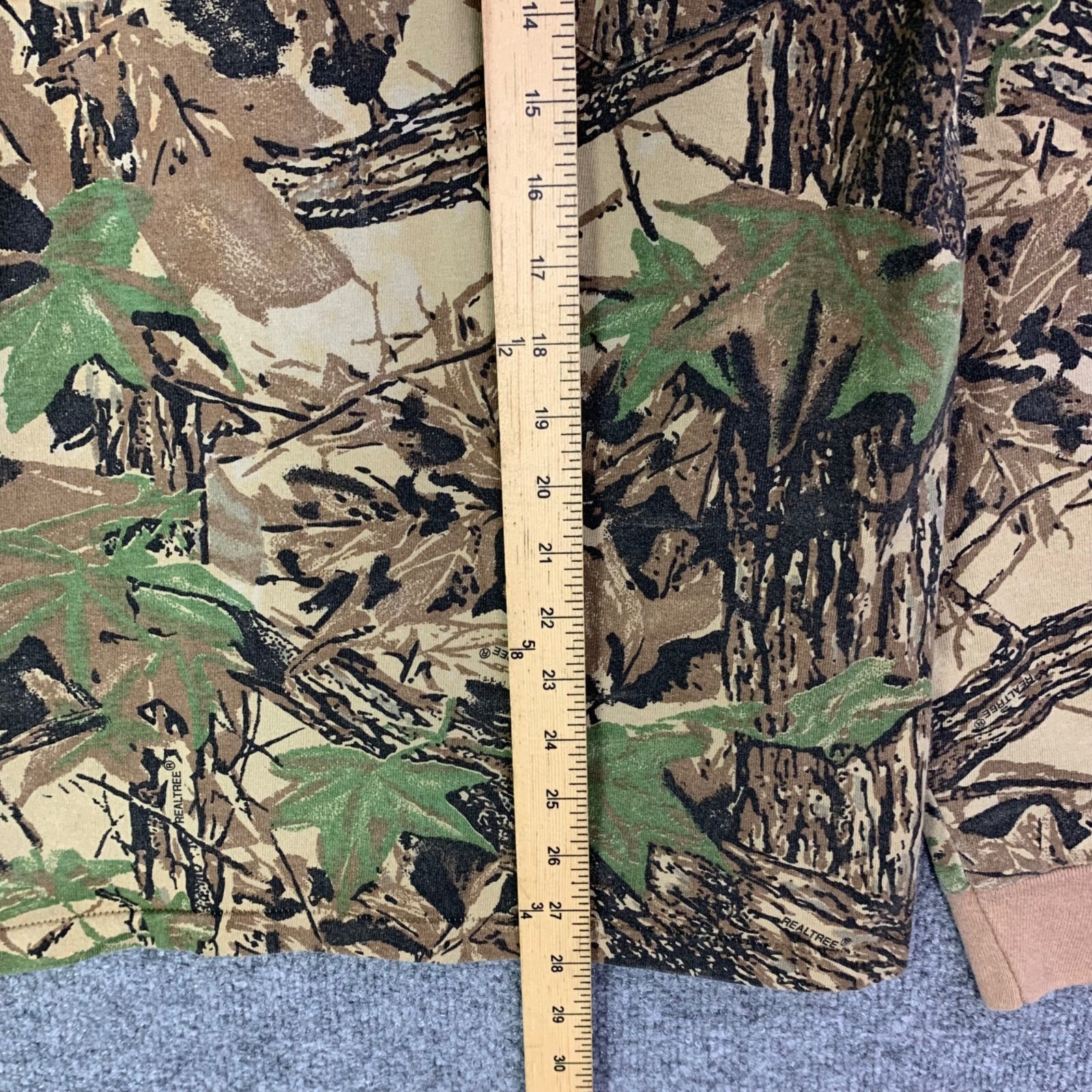 Vintage Spartan Realtree Como Long Sleeves Pullover Shirt Mens L/XL USA MADE gallery