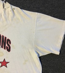 Vtg 90s Birmingham Black Barons Thrashed Faded Negro League Shirt XXL Grunge 80s