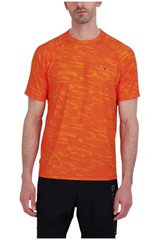 Spyder Men’s Standard Quick Dry Short Sleeve Solid Rashguard Tiger