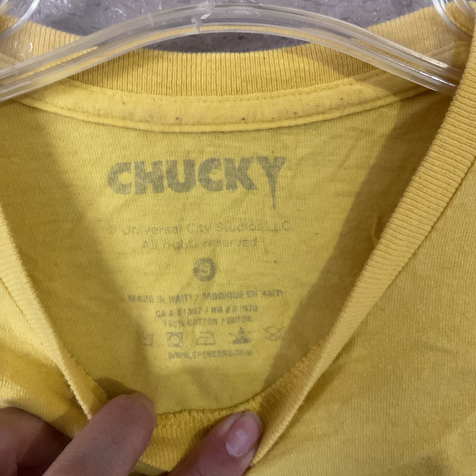 Child's Play Chucky Good Guys Yellow Men T-shirt Size S. Friends Til the End gallery
