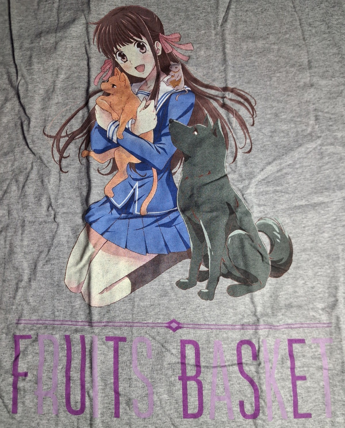 Loot Anime Fruits Basket Tohru, Yuki, Kyo, and Shigure TShirt Furuba CHOOSE SIZE gallery