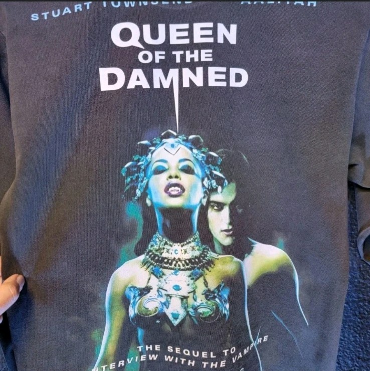 Queen of the Damned Aaliyah Long Sleeve Shirt Custom Multi-Print Shaka Wear Tee! gallery
