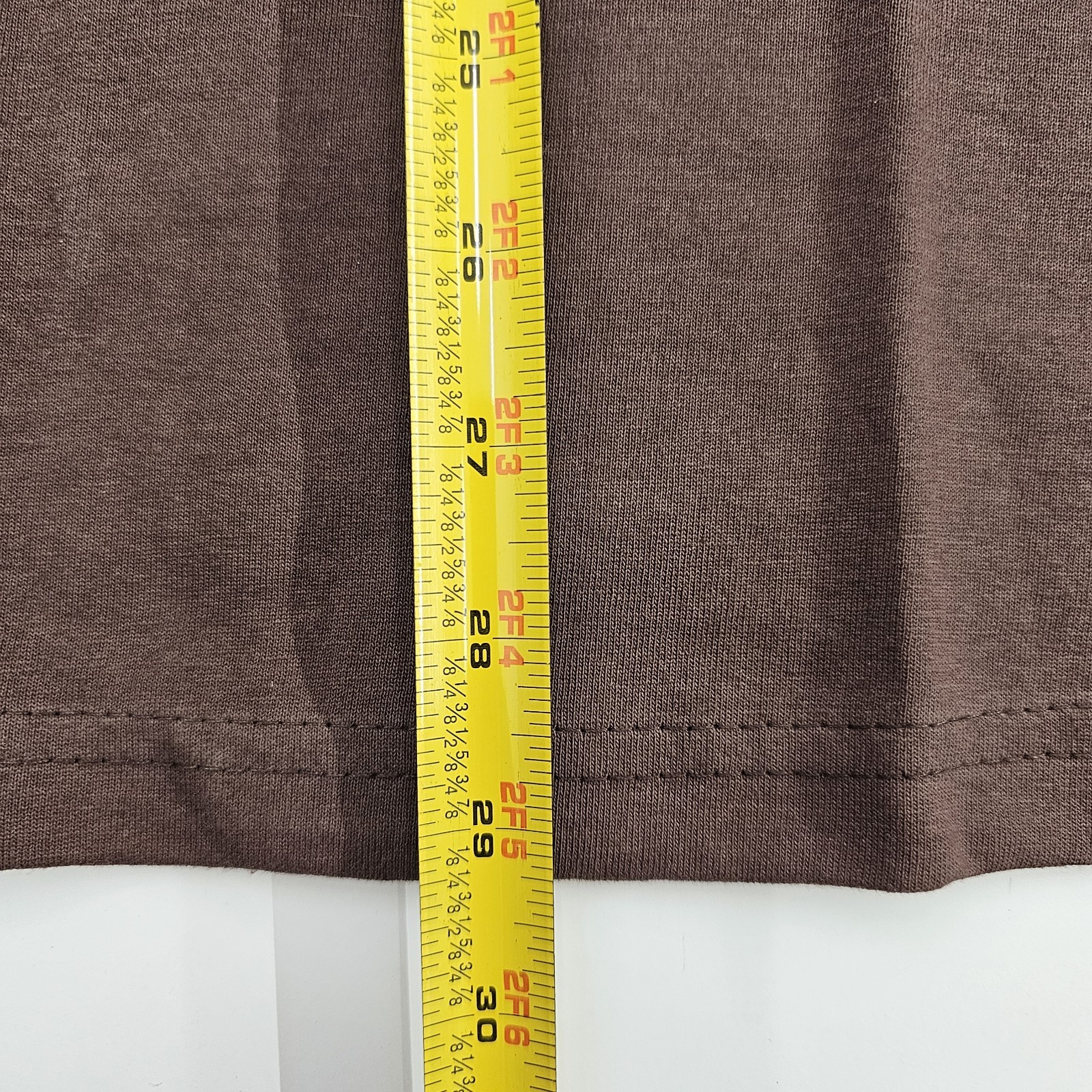 Pro Club Heavyweight Crew Neck T-Shirt Medium Brown gallery