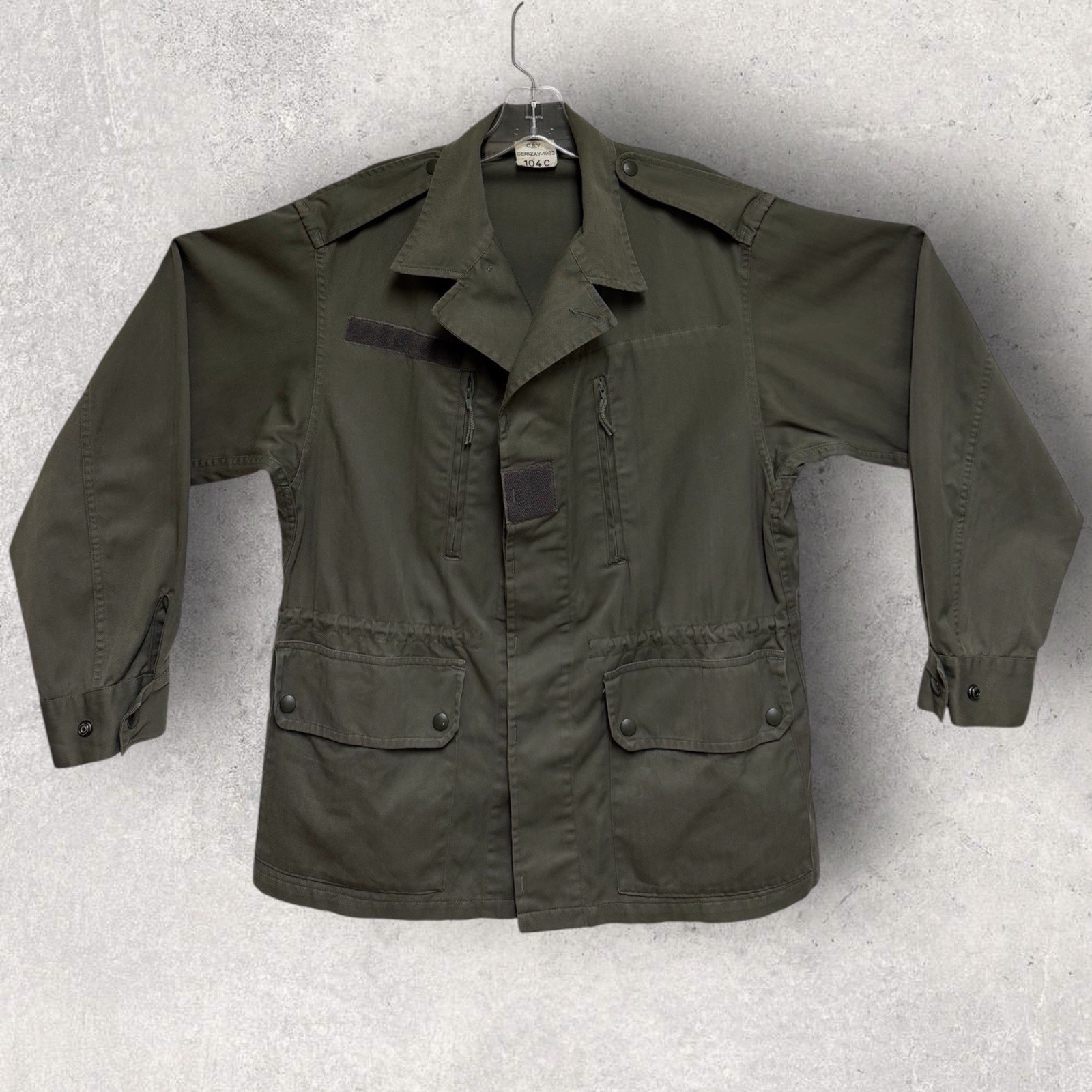 French Military F2 Jacket manufactured by CSV Cerizay • 1982 Size 104C (21”x28”)