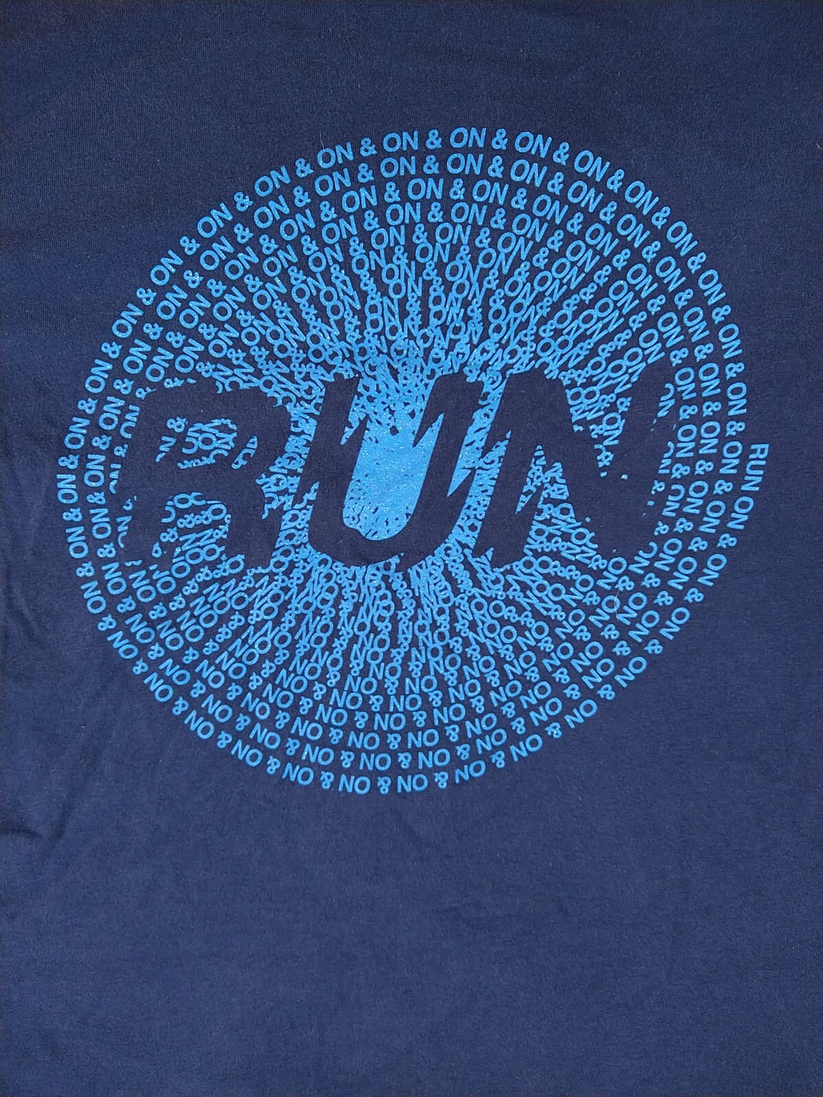 Nike Run Blue T-Shirt (Men Size S Small) Running Sports Tennis Gym Jogging gallery