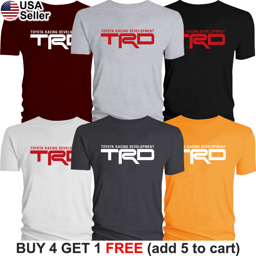 TRD T-Shirt Toyota Racing Development Sport Truck Car Supra Tacoma Tundra Men gallery