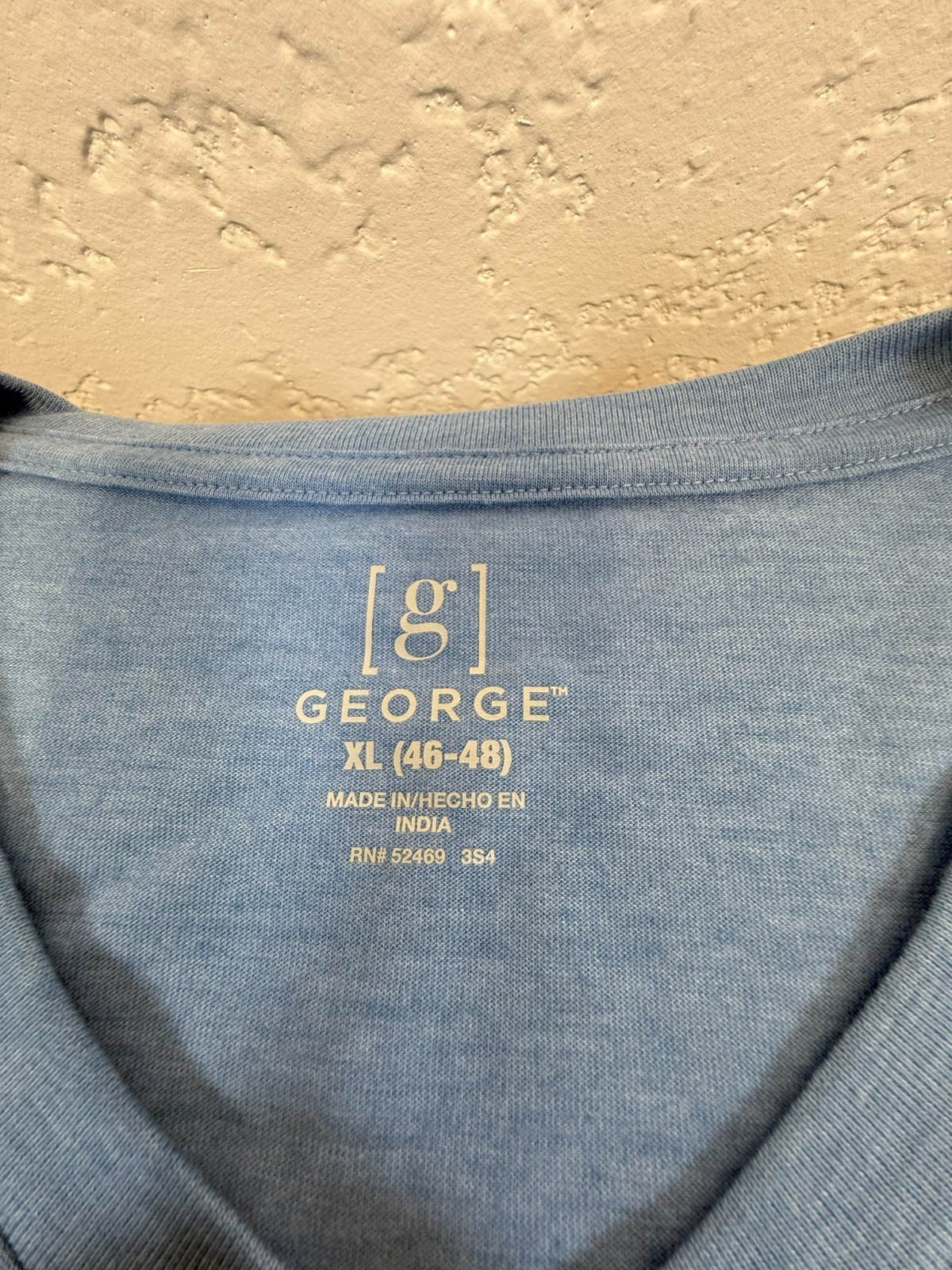 Men's Shirts, (New w/tags), George, Jersey knit/Short Sleeve Tee, XL, (46-48) gallery