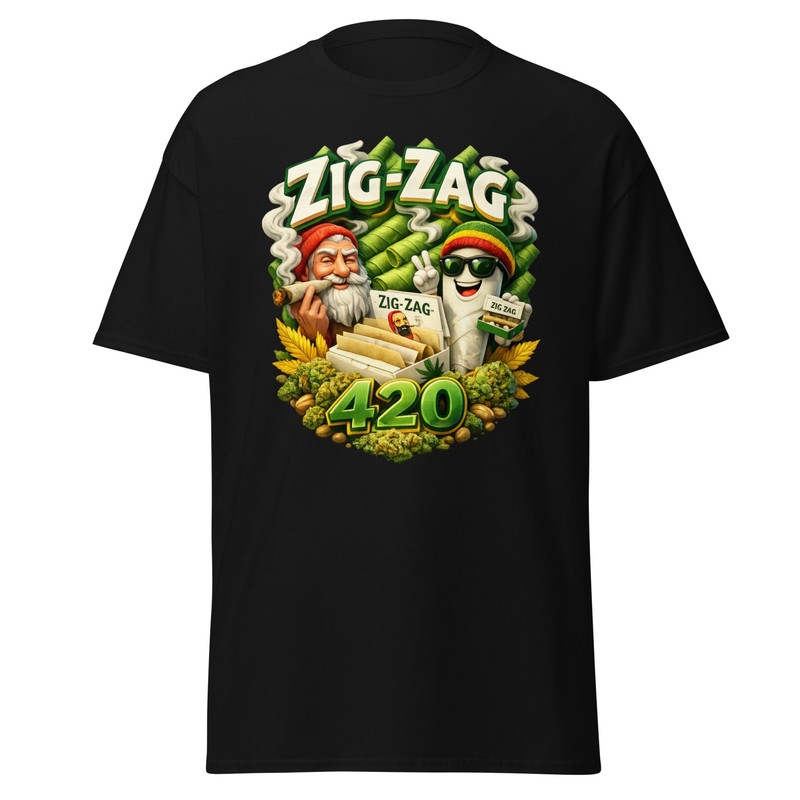 Zig-Zag Strain T-Shirt | Orange Pack Tee 420