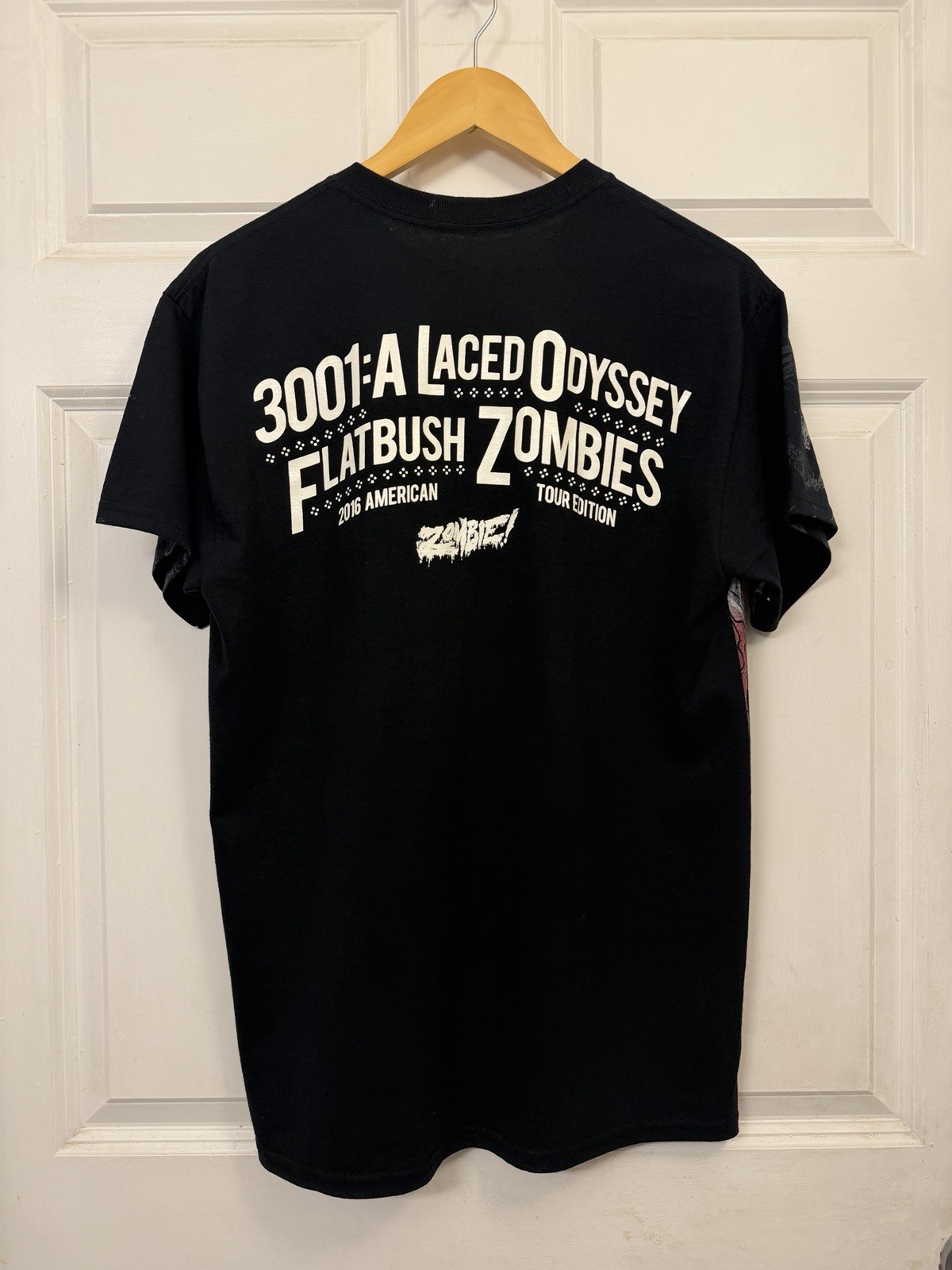 2016 Flatbush Zombies 3001 Laced Odyssey Tour T-Shirt Sz M Deadstock NWOT gallery