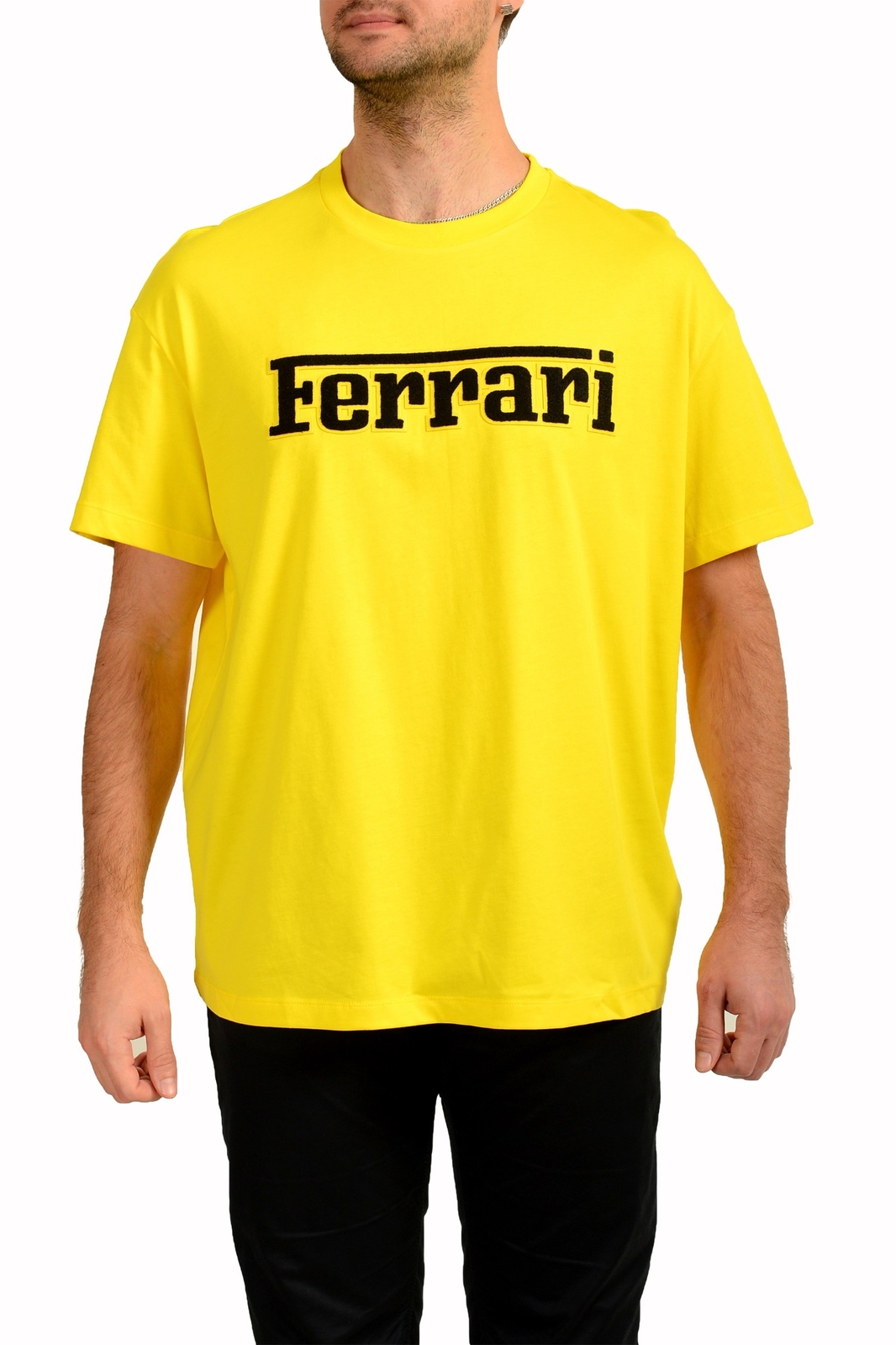 Scuderia Ferrari Men's "Fluid Organic Jersey" Crewneck T-Shirt US 2XS IT 44 gallery