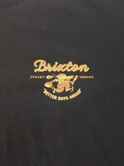 BUNDLE Brixton & VANS Graphic Tee Duo Workwear GRAPHIC Print Streetwear Y2K M