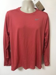 Nike Dri-FIT Men’s Size M Adobe UPF 40+ Crew Element Running Shirt $60 NWT