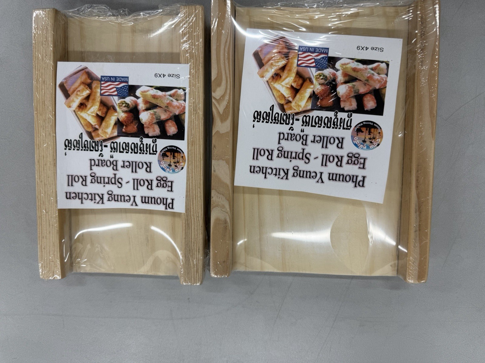 Egg Roll - Spring Roll Roller Board.  1 Size 4x9 (M)