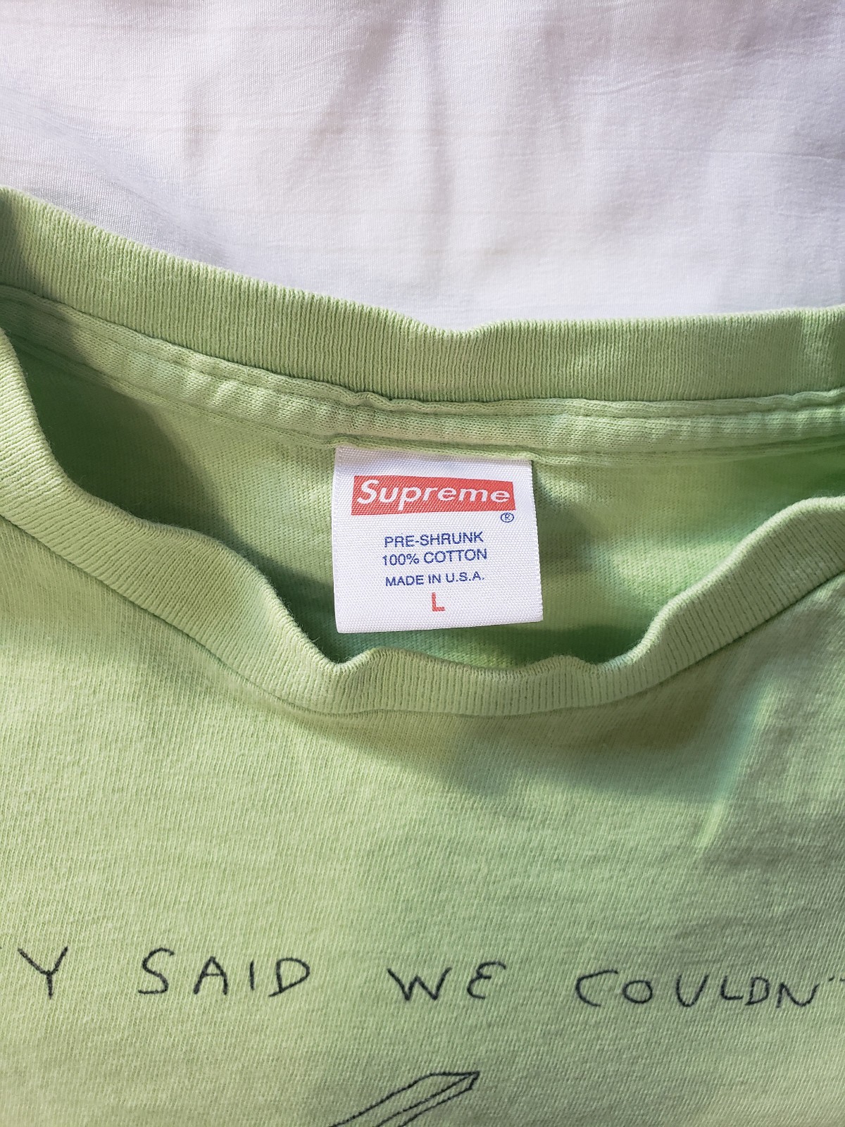 Daniel Johnston Supreme 2012 Men's Shirt Size L Captain America gallery