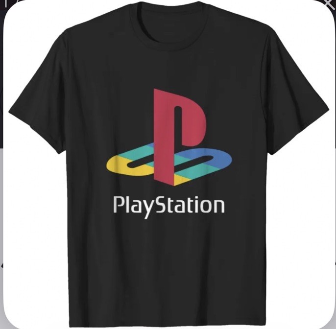 Ripple Junction Playstation Classic Logo Men's T-Shirt Black Size XL NWT gallery