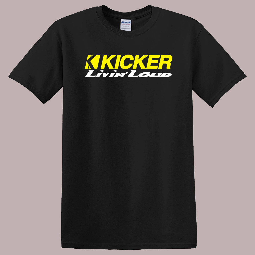 Kicker Livin Loud Audio Black Size S to 5XL