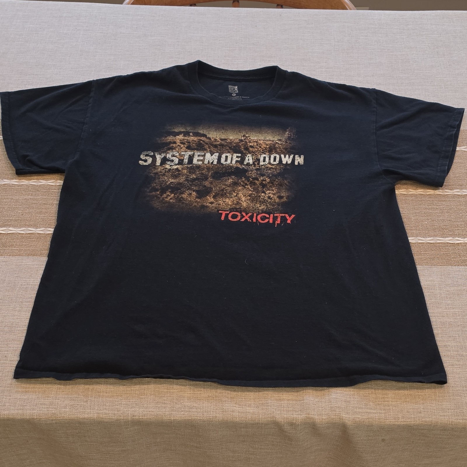 System of A Down Toxicity Men’s T-Shirt Size XL Short Sleeve Cotton Official