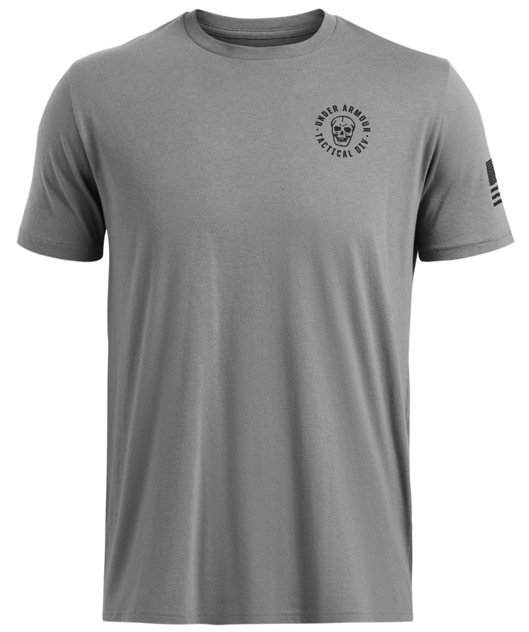Under Armour 1386724 UA Men's 3XL Tactical Division Skull Snake Cotton Gray Tee gallery