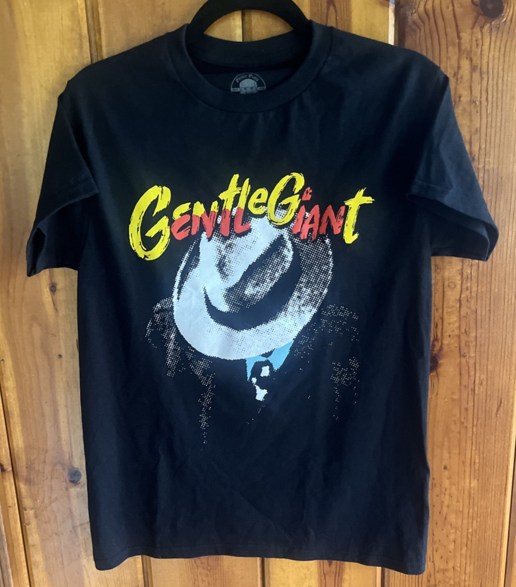 AUTHENTIC Gentle Giant Official Merch - Black T Shirt - CITIZEN ALBUM - Size S gallery