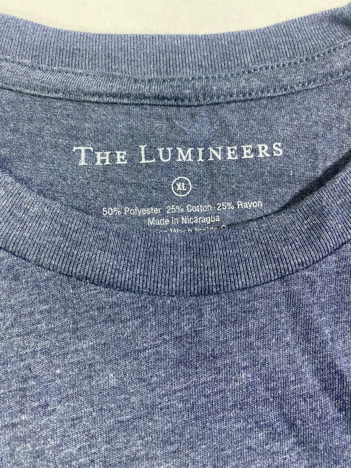 The Lumineers CLEOPATRA WORLD TOUR T-SHIRT ORIGINAL OFFICIAL MERCHANDISE NEW!! gallery