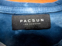 PACSUN ~ Men’s Small ~ Galaxy Space Tie Dye 100% Cotton Long Sleeve T-Shirt c17