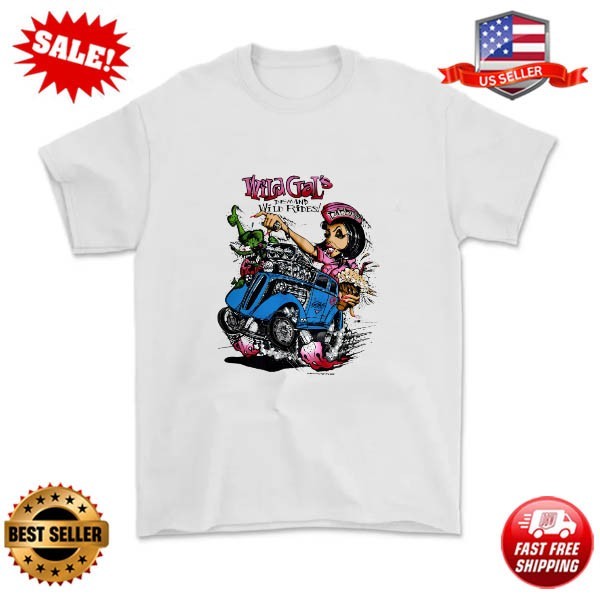 ED ROTH RAT FINK ORIGINAL WILD GALS T SHIRT gallery