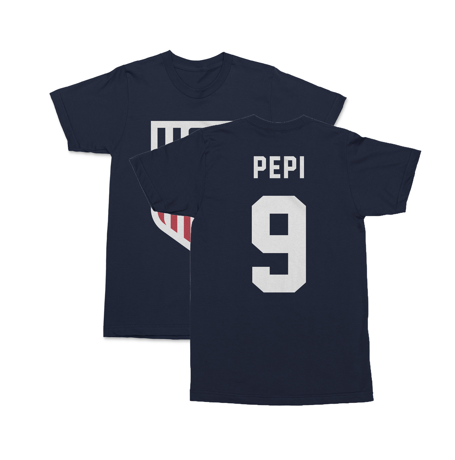 Ricardo Pepi Inspired 9 – USA Tribute 2 Side Soccer Unisex T-Shirt
