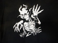 Shirts – White Zombie Black 1-Sided – No Tag, Great Condition