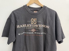 Vintage ‘98 Harley Davidson 95th Anniversary Double Sided Graphic T-Shirt Sz XL