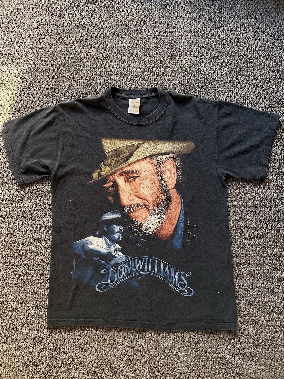 Don Williams Gentle Giant Tour Size M Men’s 90's Country Music T Shirt Vintage gallery
