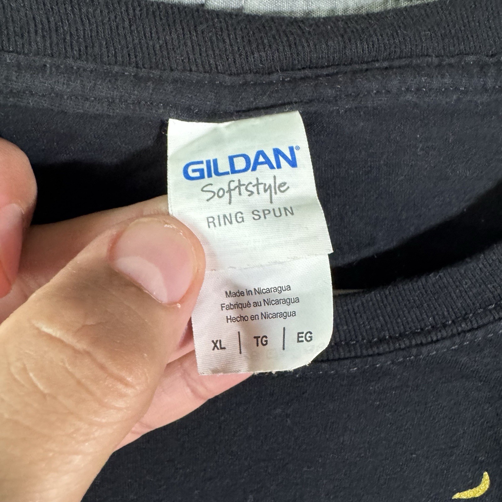 Gildan Softstyle T-Shirt Men’s Xl Black Ring Spun Preston Playz 100% Cotton gallery