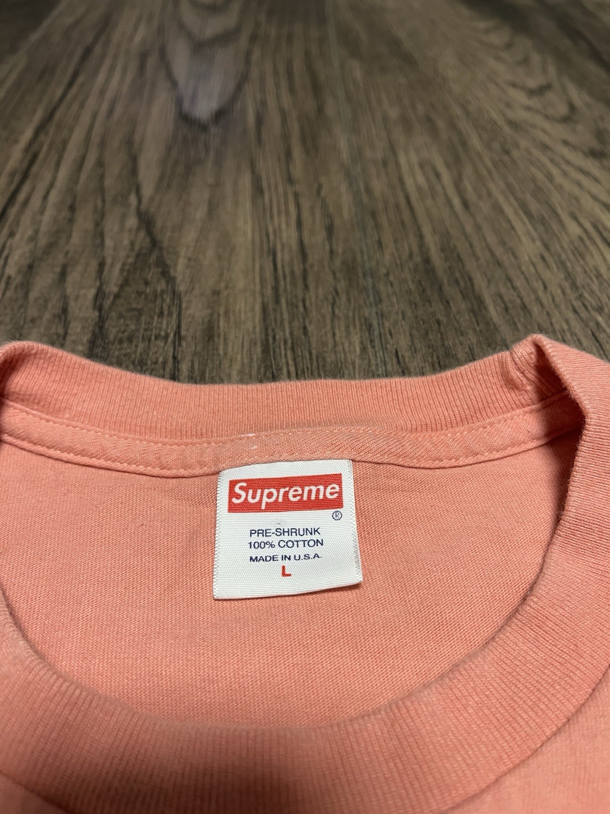 Supreme Liquid Metal Tee Terra Cotta FALL/WINTER 2018 Men’s Size Large USA gallery