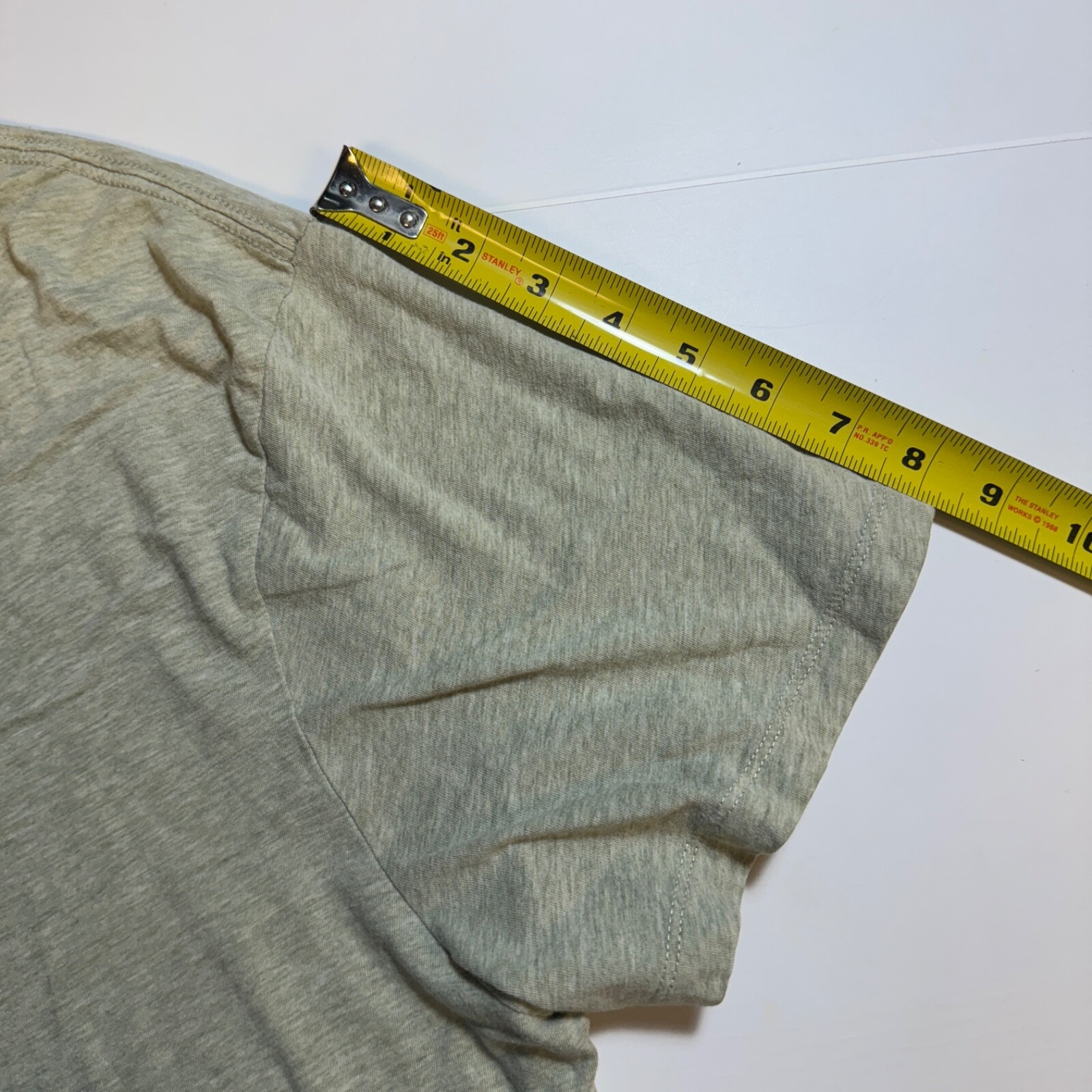 Banana Republic Men's Size XL Solid Green Cotton Short Sleeve Fitted Vee gallery