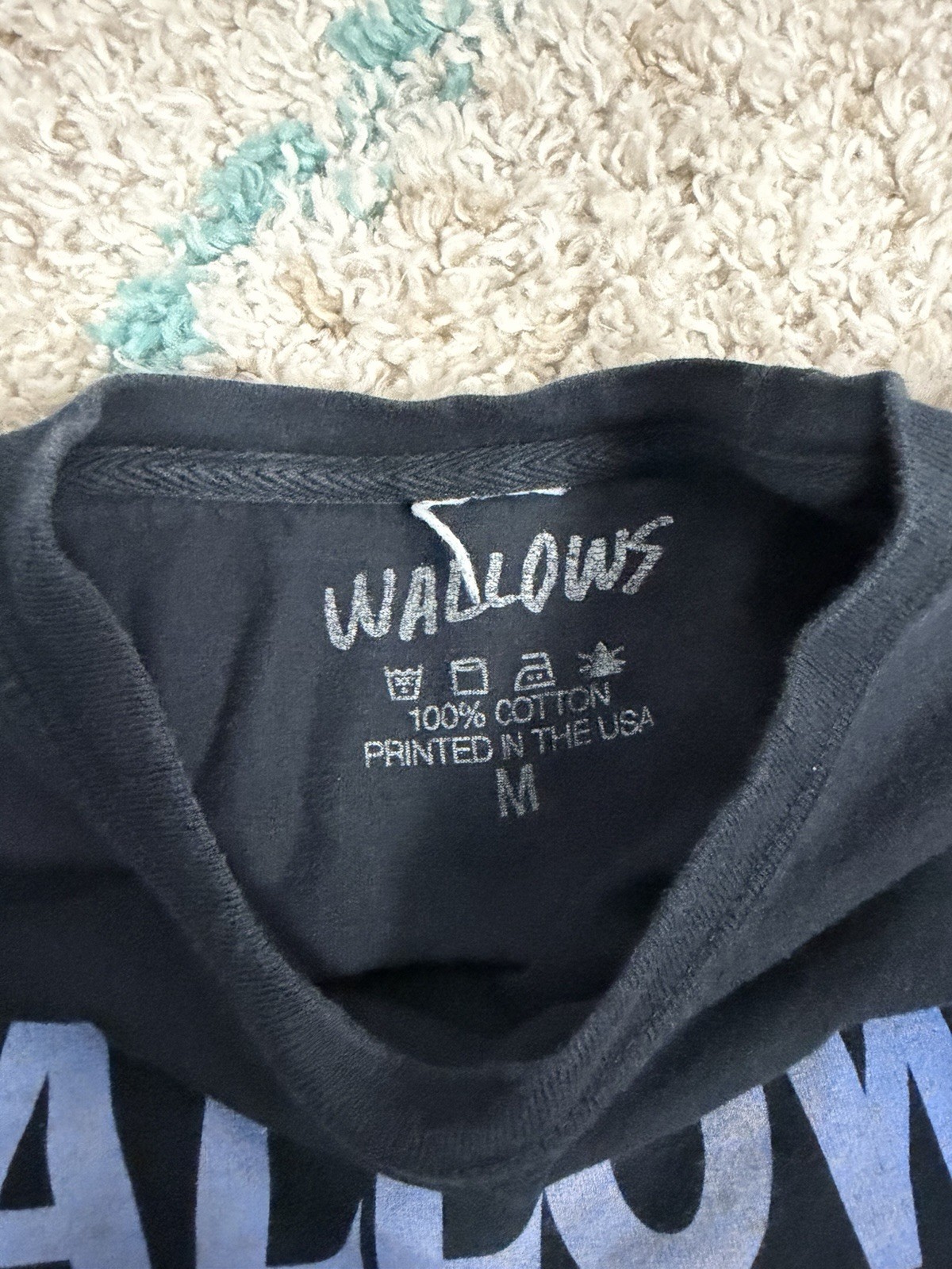 Wallows Live in Concert '19 Black Long Sleeve T-Shirt Size M Indie Pop Punk gallery