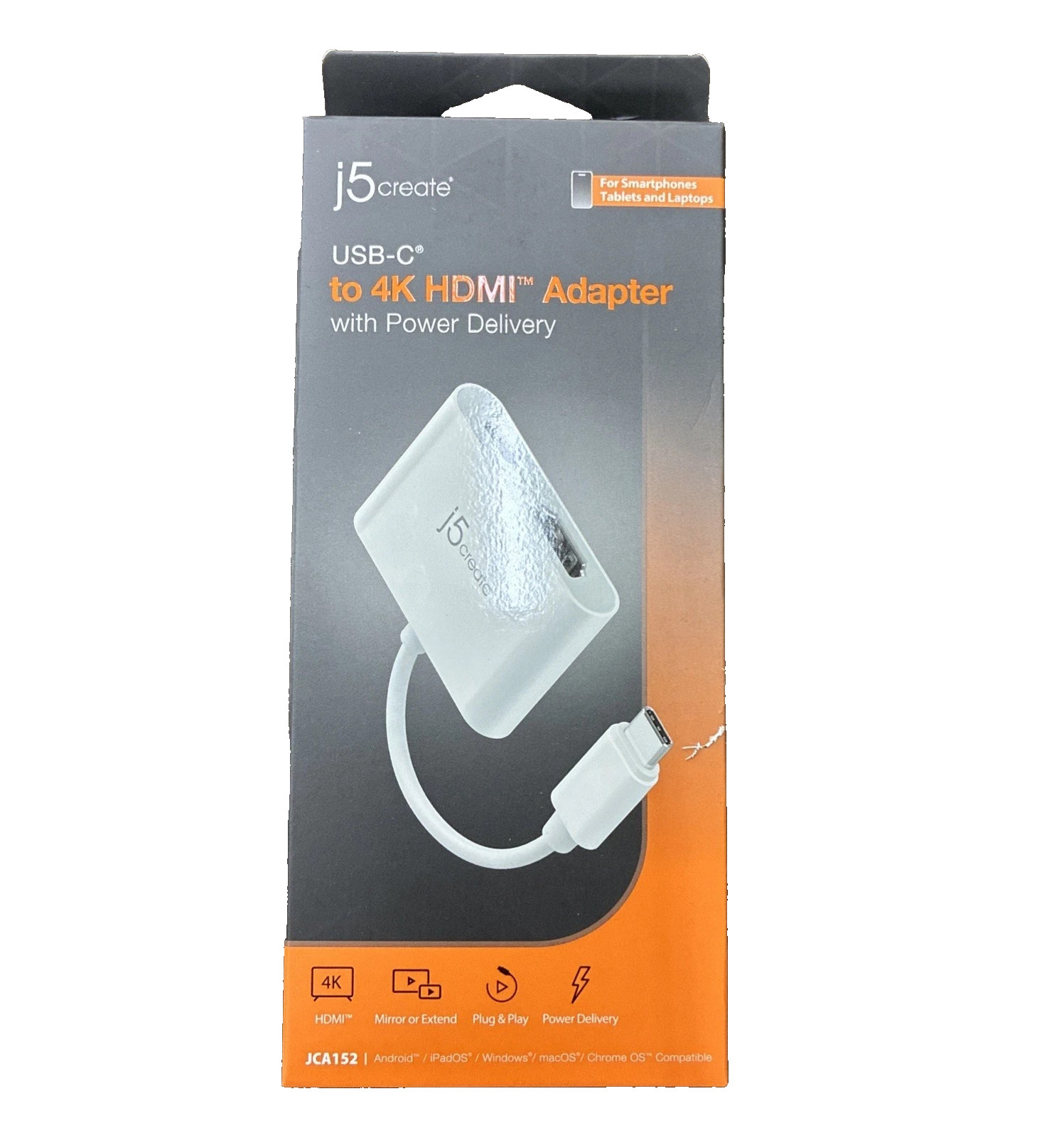 j5create USB-C to 4K HDMI with Power Delivery Adapter – NEW OPEN !!!