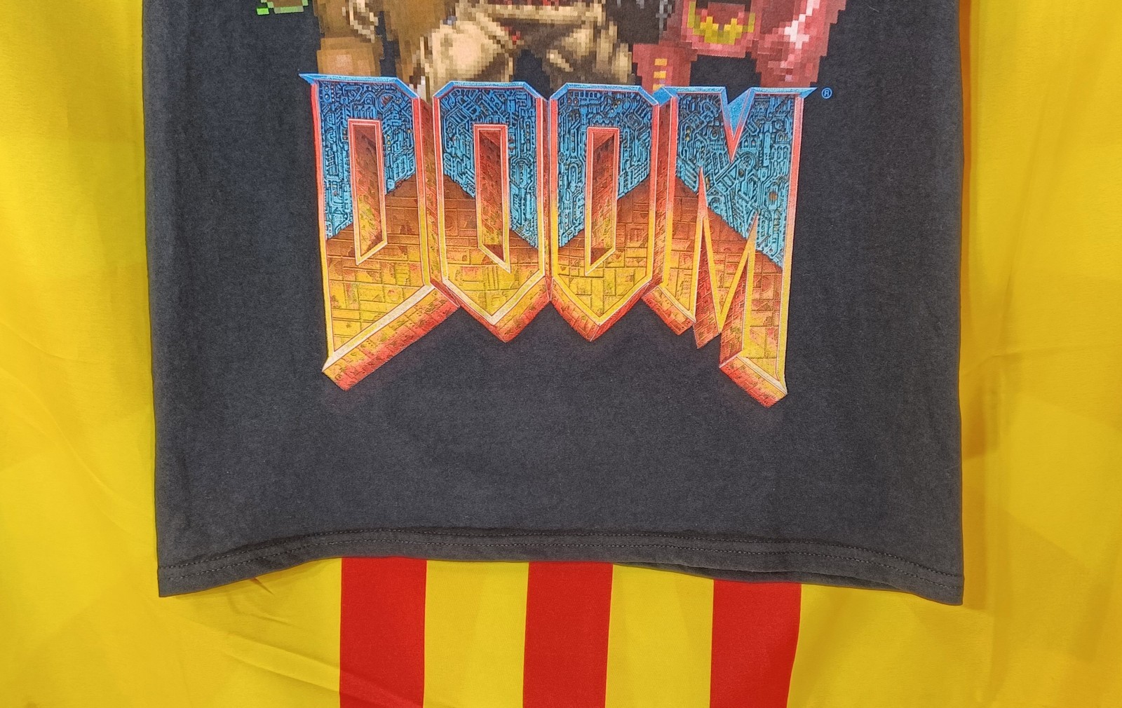 Doom Classic Shirt Cast Of Demons 😈 Doom Slayer Bethesda Games Cacodemon 🔥🔥 gallery