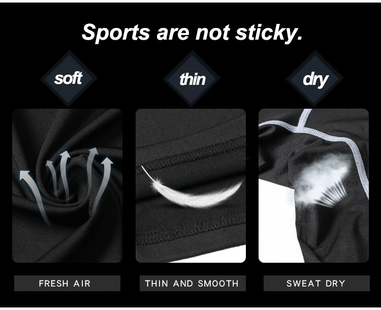 Men's Compression Short Sleeve Sports Running Shirts Fitness Quick Dry T-shirt gallery