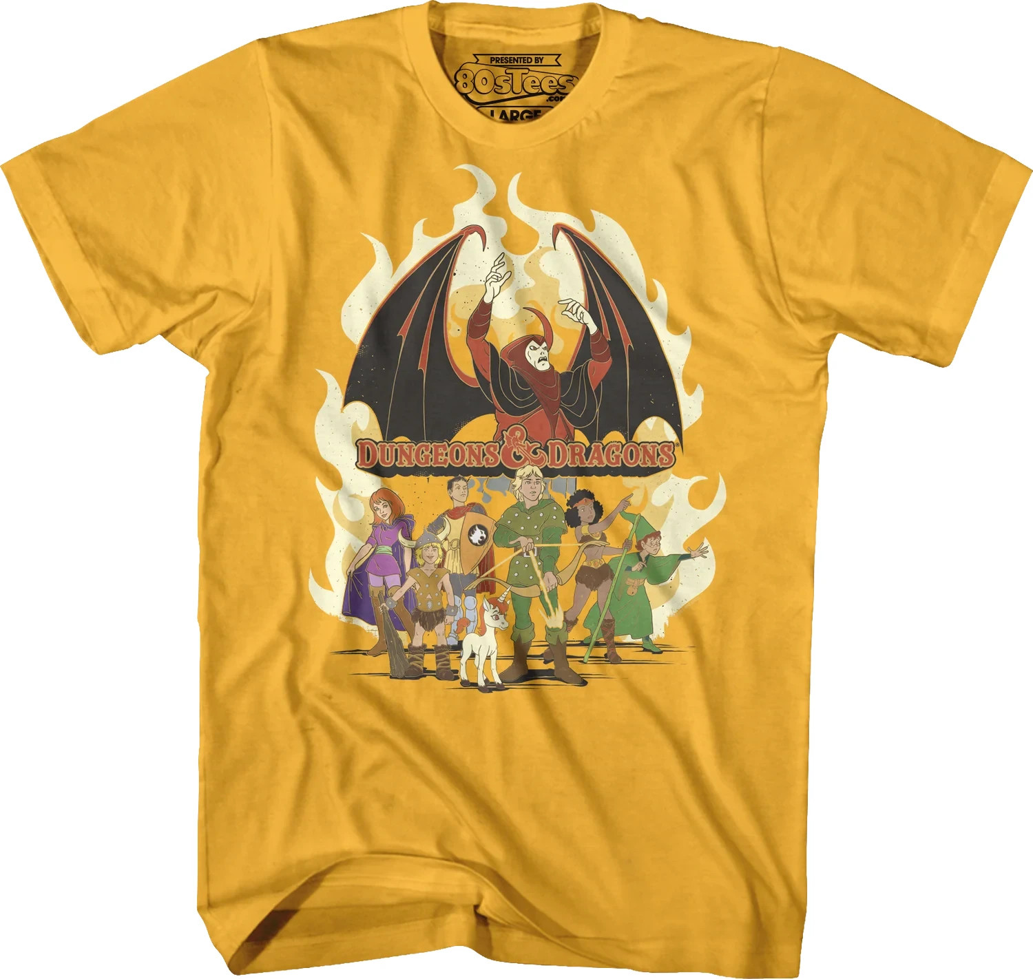 Dungeons & Dragons Games T-Shirt 180 GSM | 100% Cotton DTG Print gallery