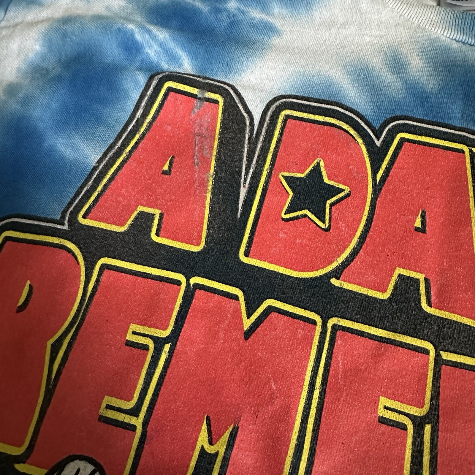 A Day To Remember x Keep Running Your Mouth Pac Man Blue Tie Dye XL Color Tone gallery